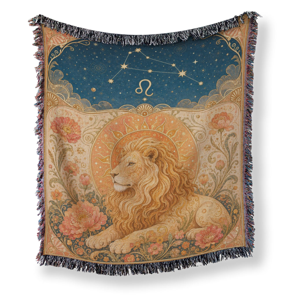 Leo Golden Lion Blanket