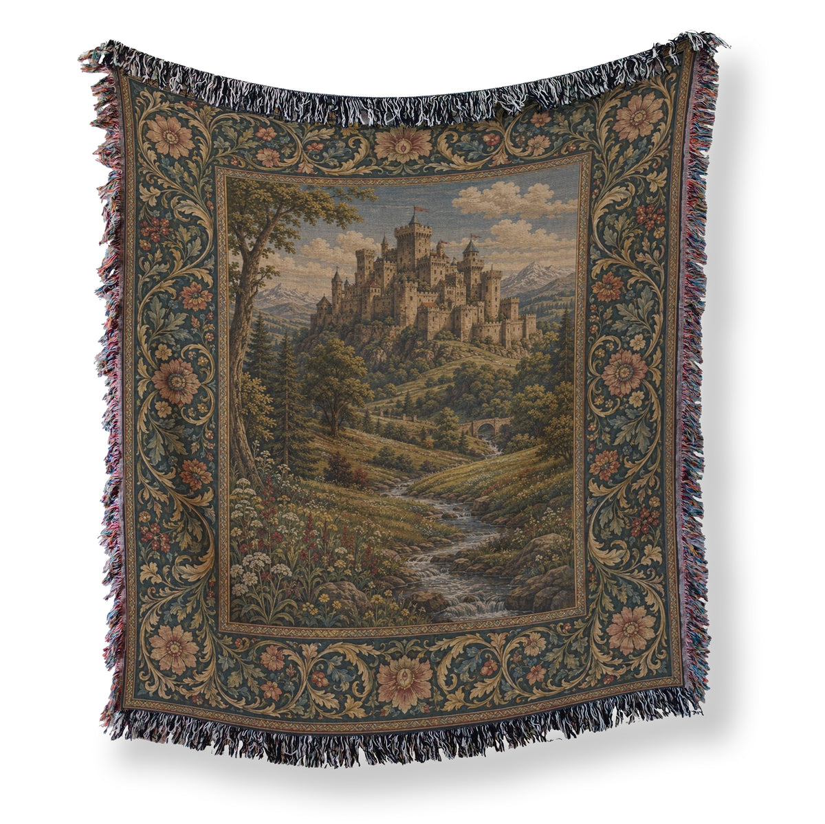 The Golden Valley Fortress Blanket Main image