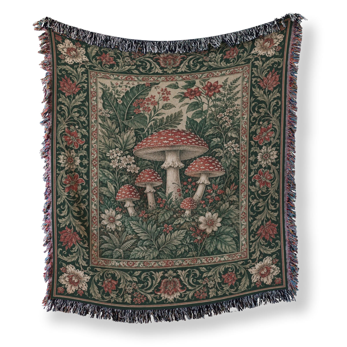 The Scarlet Toadstool Garden Blanket Main image