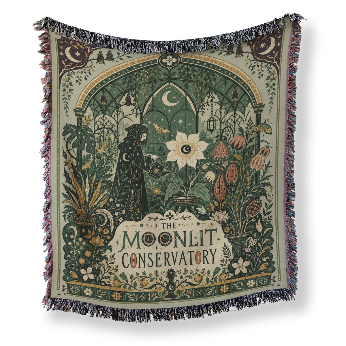 The Moonlit Conservatory Blanket Main image