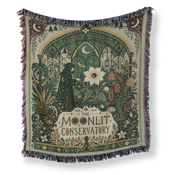 The Moonlit Conservatory Blanket