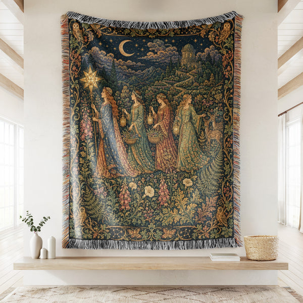 The Lantern Maidens of the Starry Vale Blanket