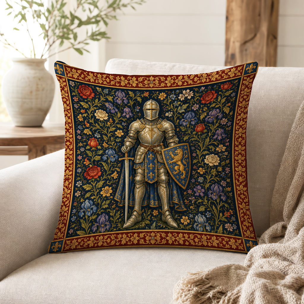 The King’s Champion – Medieval Knight Pillow
