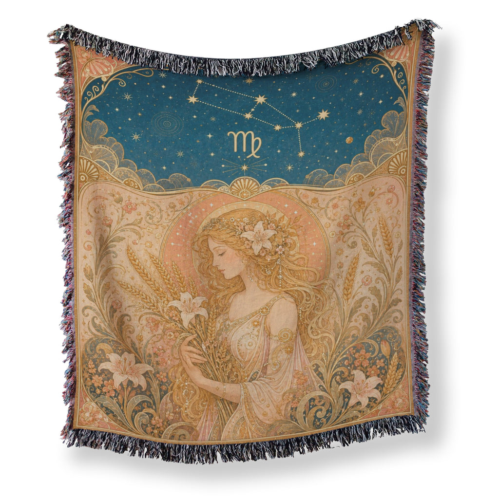 Virgo Harvest Maiden Blanket
