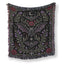 Moonlit Bat Garden Blanket