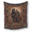The Autumn Rider & Black Steed Blanket