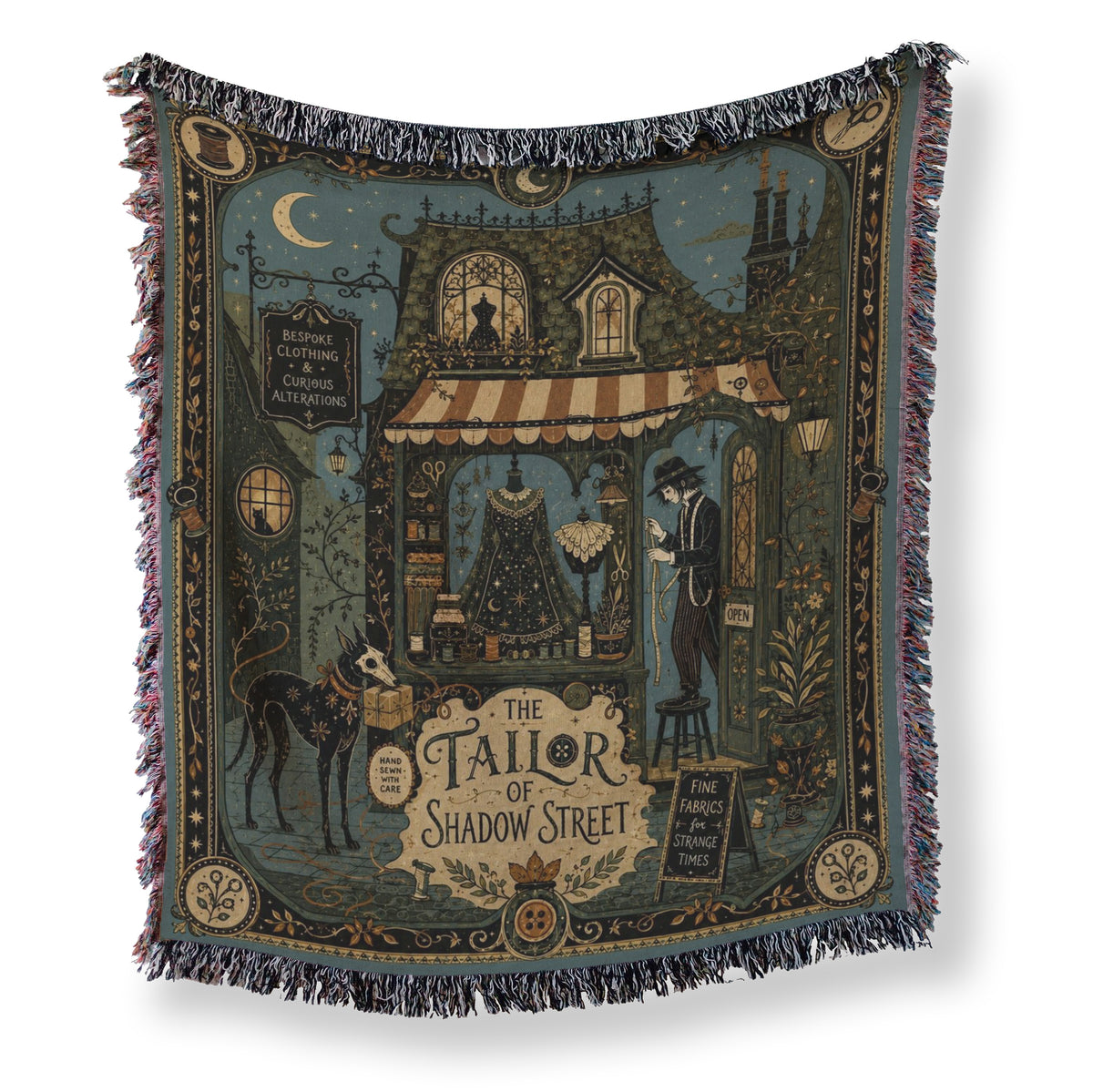 The Tailor of Shadow Street Blanket Main image