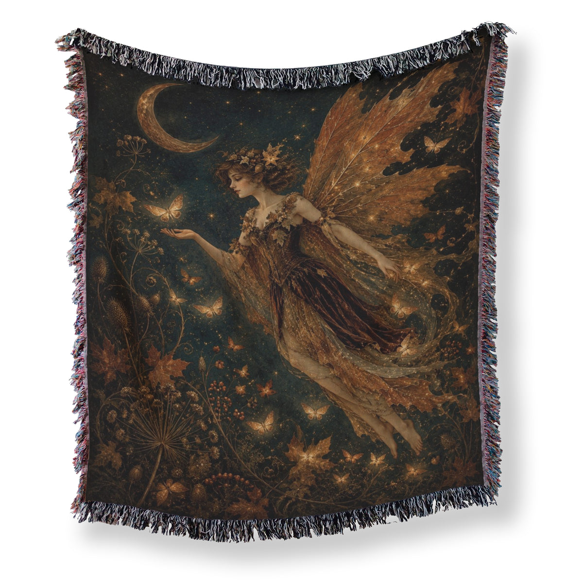 Autumn Firefly Fairy Blanket Main image