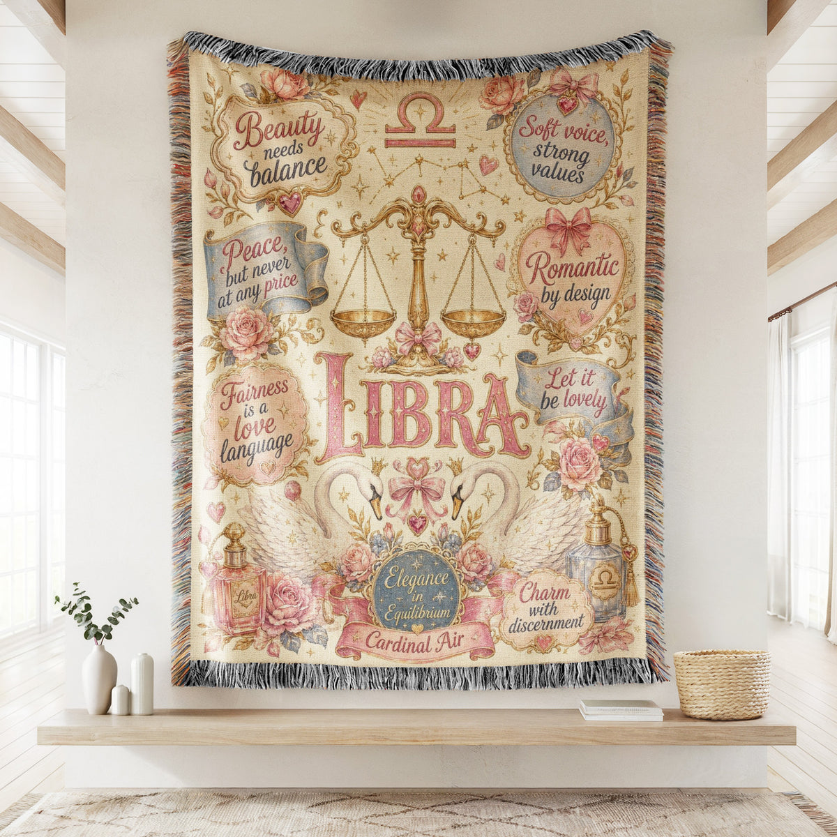 Libra – Beautiful Balance Zodiac Blanket