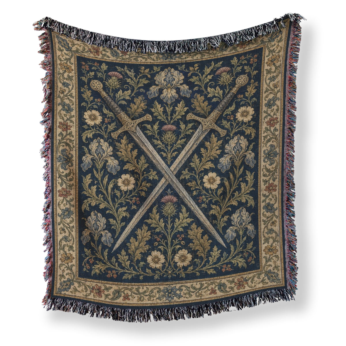 The Ivory Garden Blades Blanket Main image