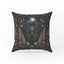 Moonweb – Gothic Spider Floral Pillow