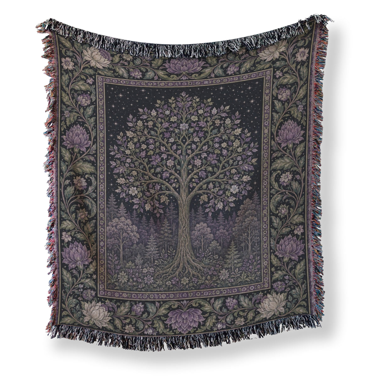 Violet Moon Grove Blanket Main image