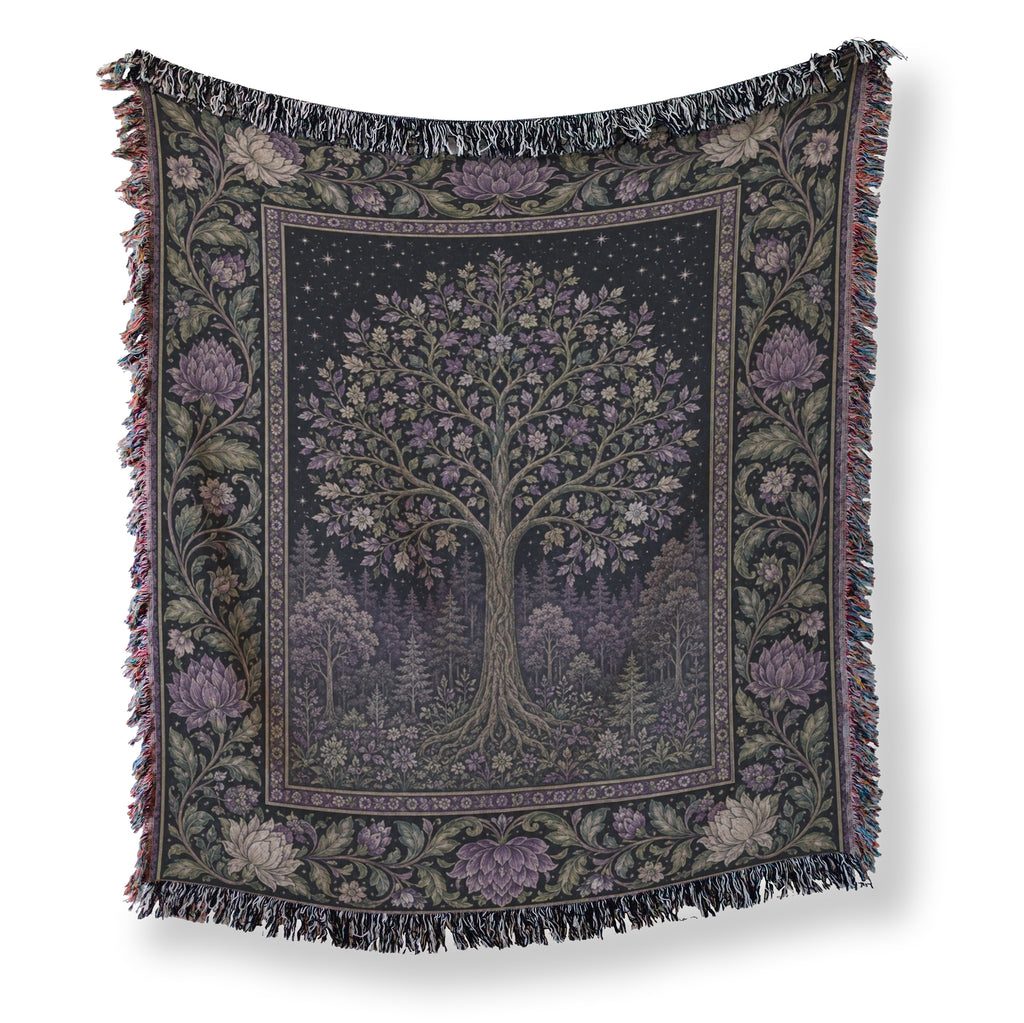 Violet Moon Grove Blanket