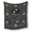 Moonlit Skeleton Reader Blanket