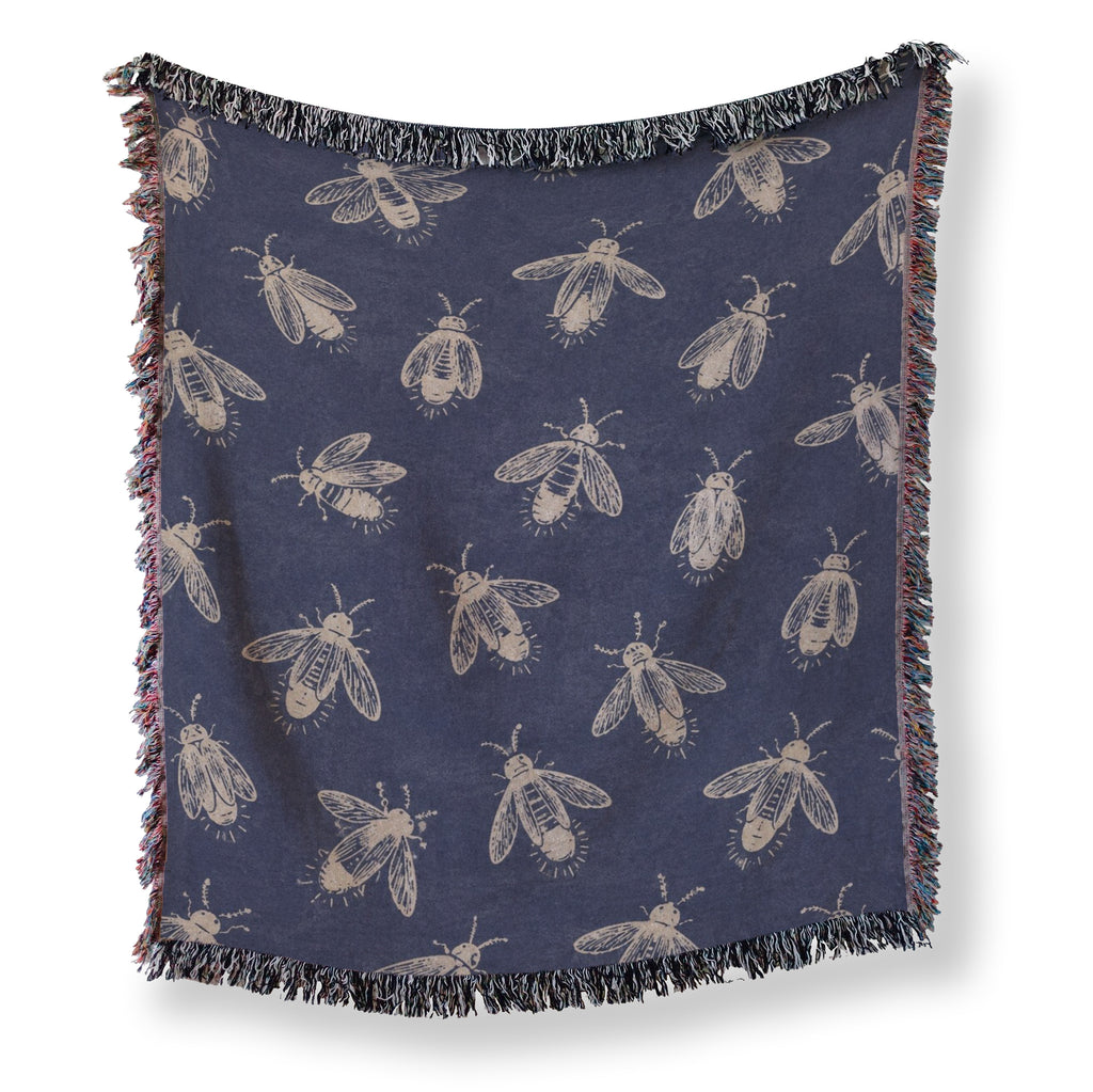Midnight Bumblebee Blanket