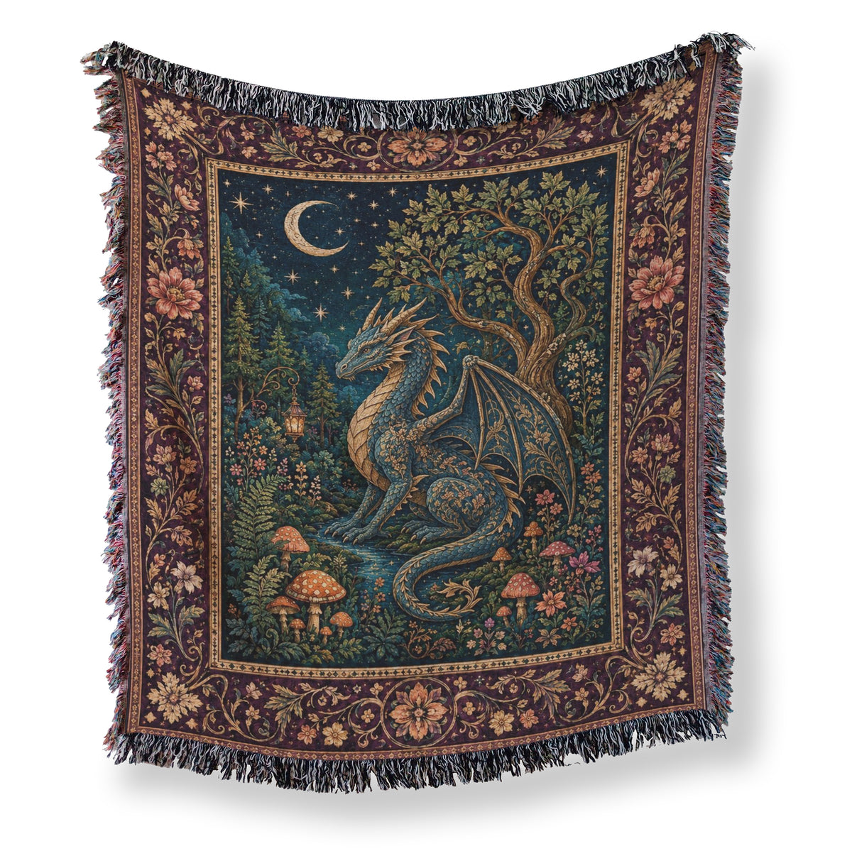 The Lanternwood Dragon Blanket