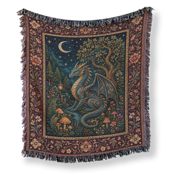 The Lanternwood Dragon Blanket