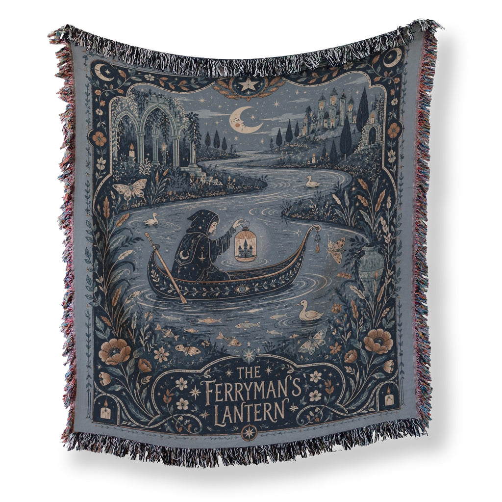 The Ferryman's Lantern Blanket