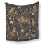 The Moonlit Lynx Feast Blanket