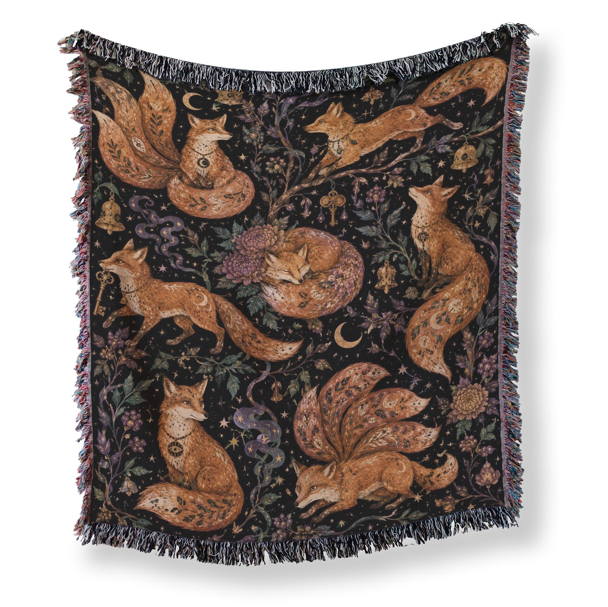Celestial Fox Garden Blanket Main image