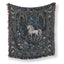 The Moonlit Unicorn Stream Blanket