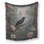 Peony Raven Forest Blanket