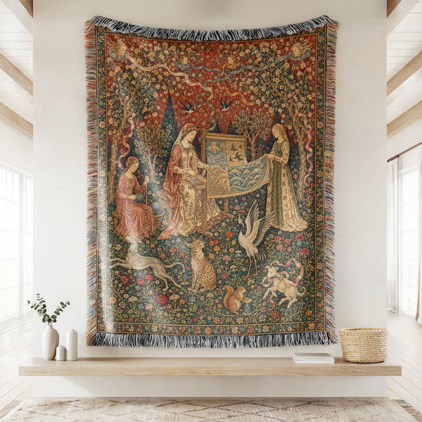 The Embroiderers’ Garden Blanket