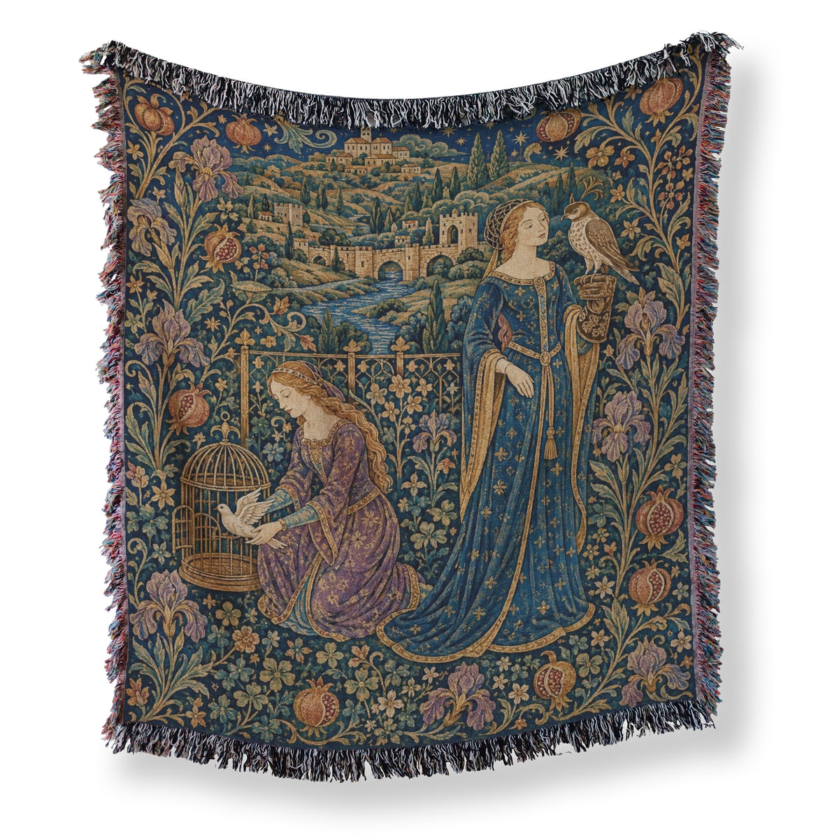 The Falconers of the Starry Vale Blanket Main image