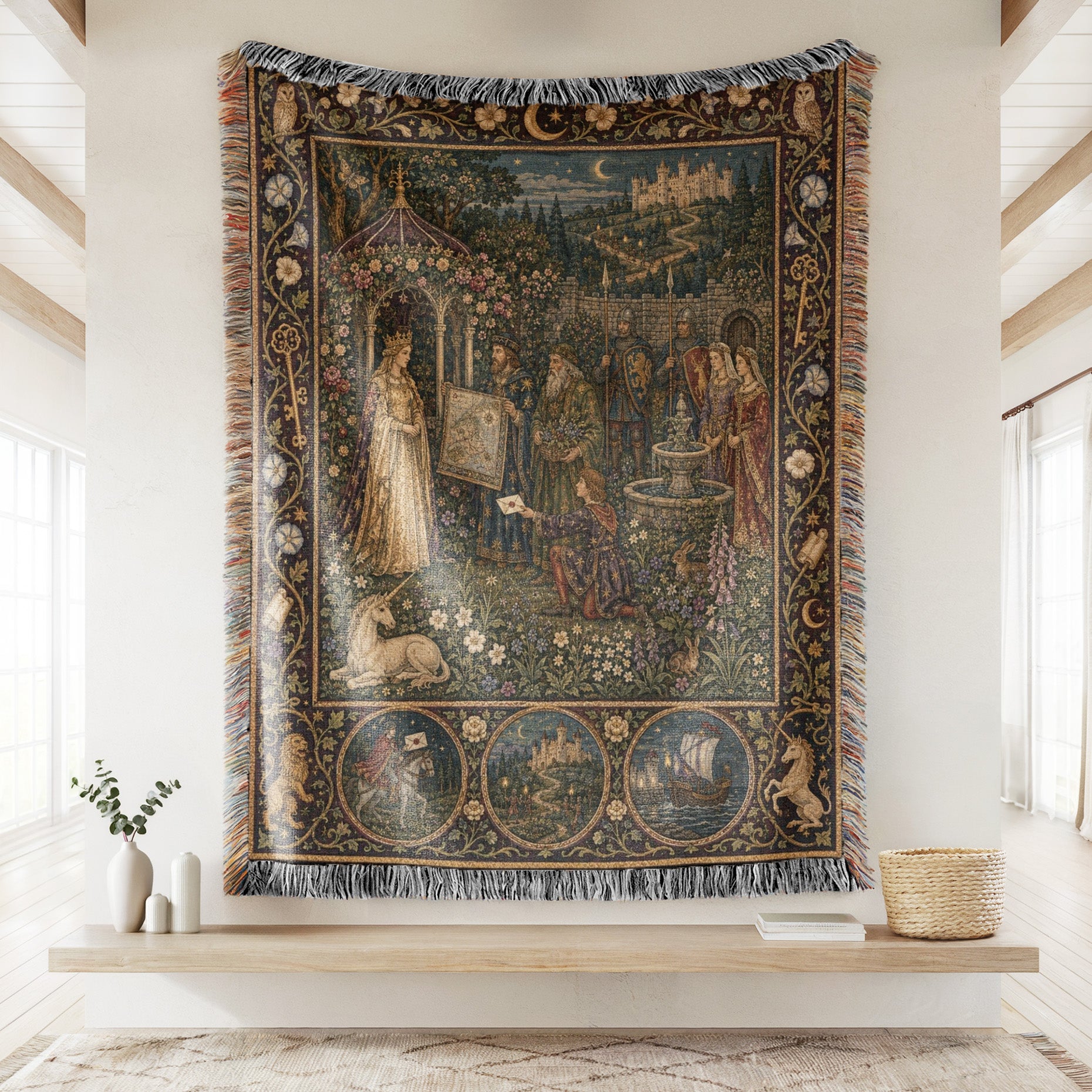 The Moon Court of the Vale Blanket Secondary image