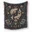 Pisces Twin Fish Zodiac Blanket