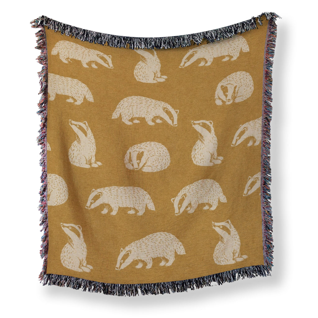 Golden Badger Blanket