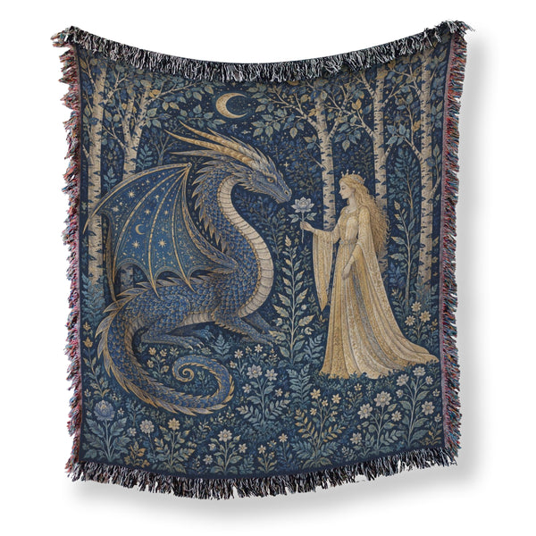 The Moonflower Dragon Blanket
