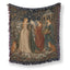 The Winter Falcon Court Blanket