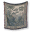 Blue Aviary Jungle Blanket