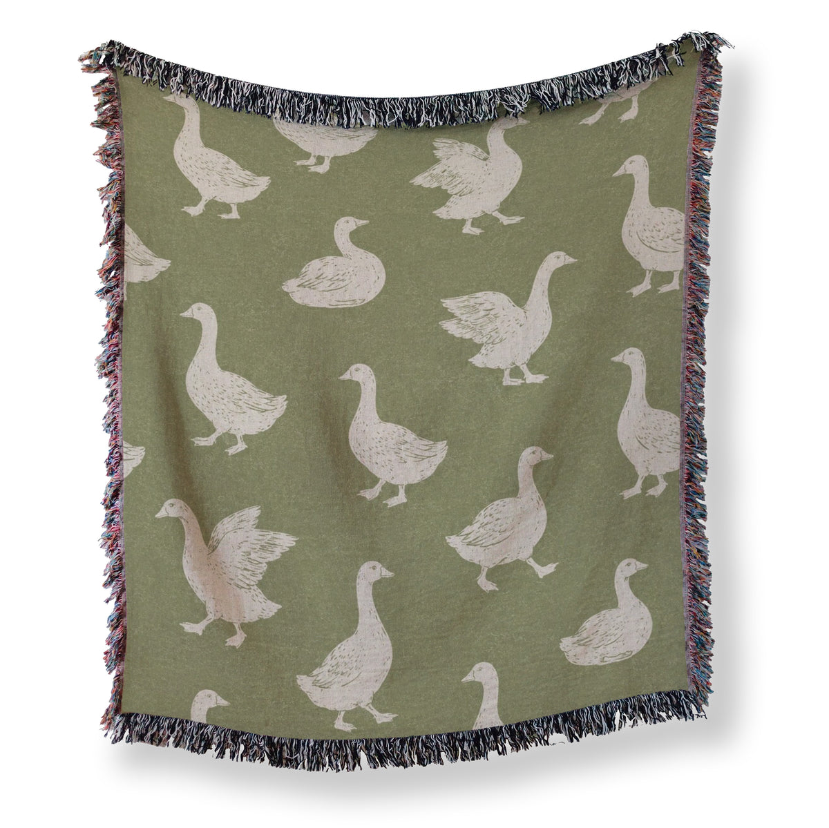 Sage Goose Blanket