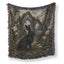 Black Rabbit of the Moonlit Ruins Blanket