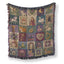 Medieval Fairy Tale Patchwork Blanket