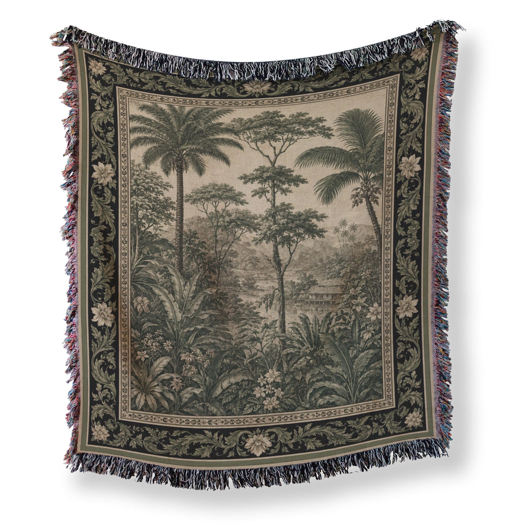 The Antique Palm Grove Blanket