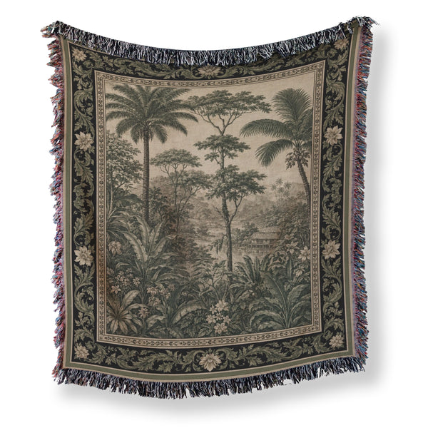The Antique Palm Grove Blanket