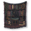 Raven of the Midnight Library Blanket