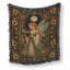 Sunflower Moon Fairy Reader Blanket