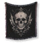 Skull & Batwing Emblem Blanket