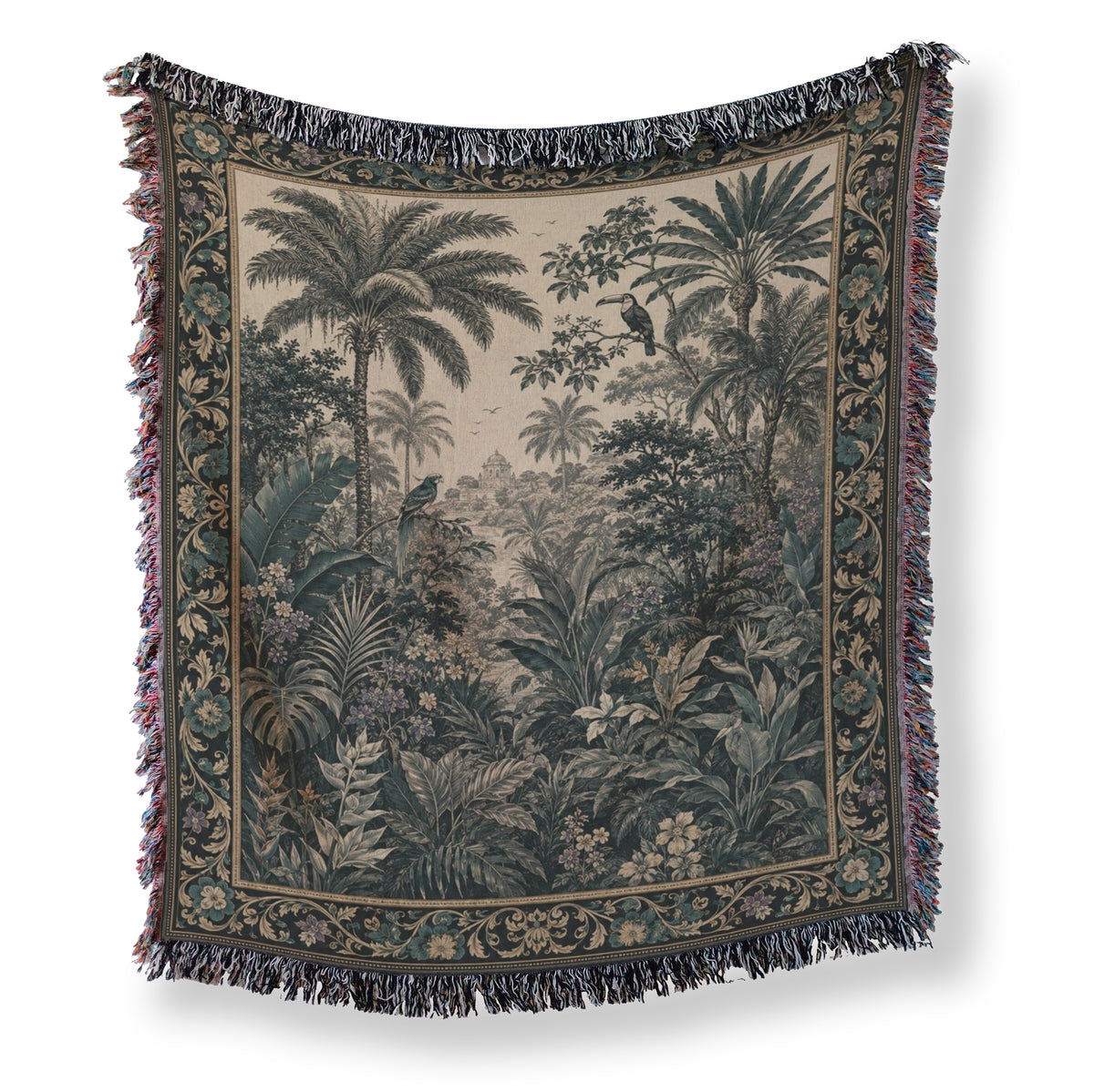 Birds of the Tropical Vale Blanket Main image