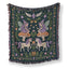 Lavender Fairy & Unicorn Tapestry Blanket