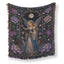 Moonlit Peony Fairy Reader Blanket
