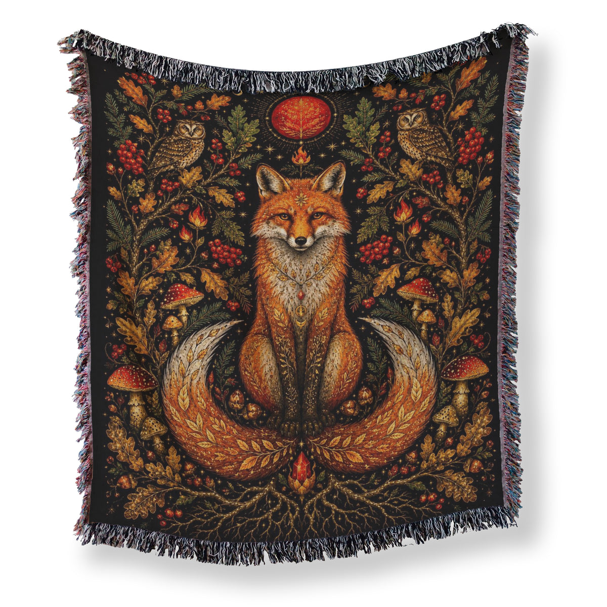 The Ember Fox of the Enchanted Grove