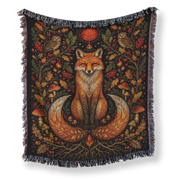 The Ember Fox of the Enchanted Grove