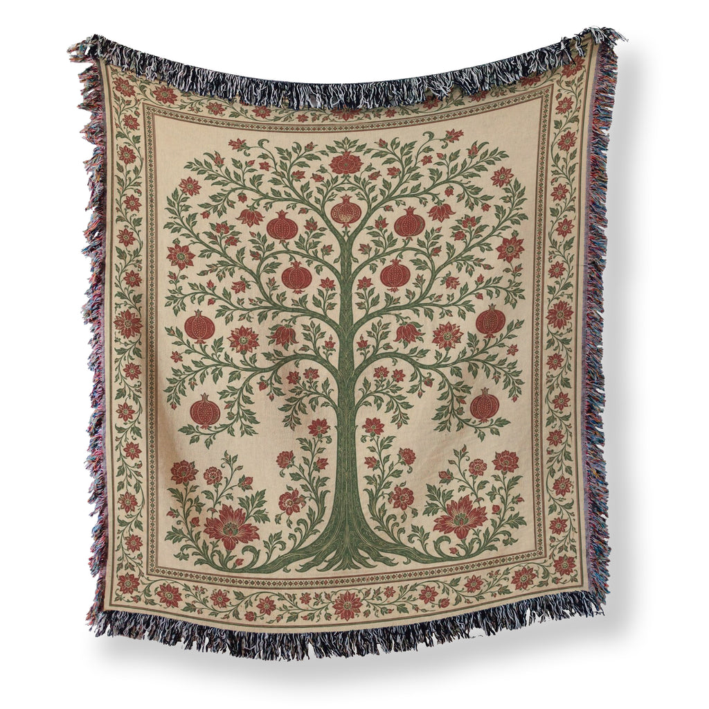 The Pomegranate Tree Blanket