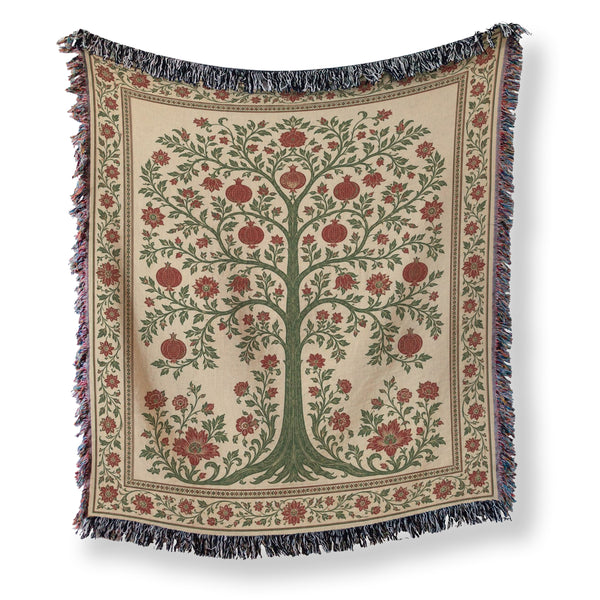 The Pomegranate Tree Blanket