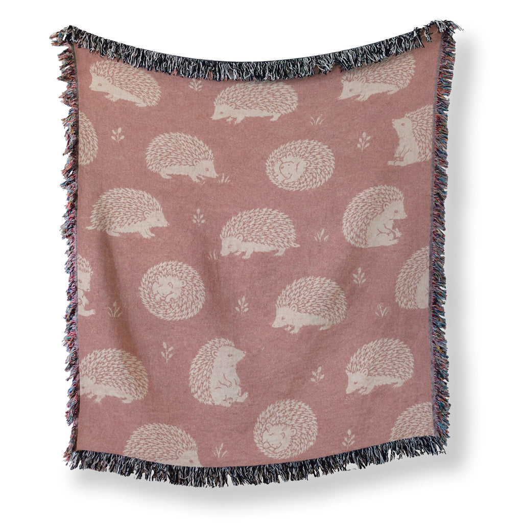 Rosewood Hedgehog Blanket